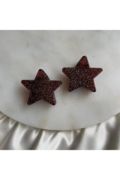 Gaia Jewelry Simli Yıldız Mandal Toka