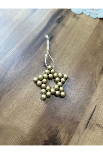 Melon Dekoratif ahşap boncuk yıldız tek parça kapı duvar ,bebek odası ,dolap ...