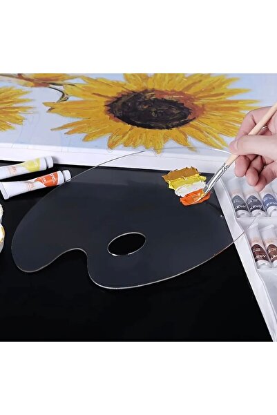 Genel Markalar AKRİLİK (PLEKSİ) RESİM PALETİ 3 MM ŞEFFAF (25x15)