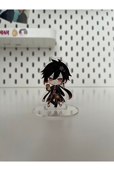 Hara Company Genshin Oyunu Zhongli Oyun Akrilik Figür Stant