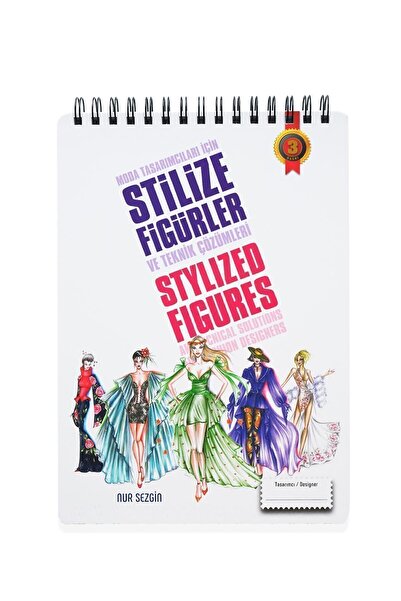 Alternatif Yayıncılık Moda Tasarımcıları Için Stilize Figürler Ve Teknik Çizi...