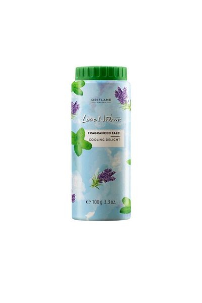 Oriflame Love Nature Cooling Delight - 100% Original Barcode Body Powder