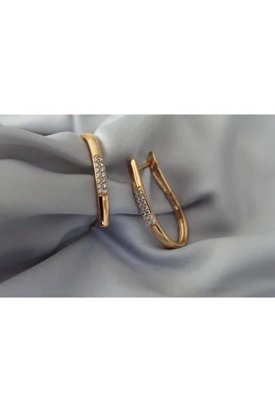 eGRAPEE Modern Zircon Stone Earrings