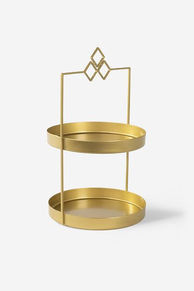 Rarart Concept Gold Metal 2-Tier Organizer - Organizer πολλαπλών χρήσεων Luna Prism Triple