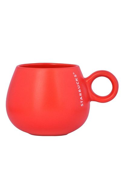 Starbucks Pink Oval Mug 295ml