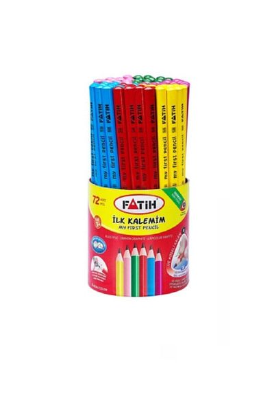Fatih 6 Pieces My First Pencil Triangle Pencil 6 Pieces