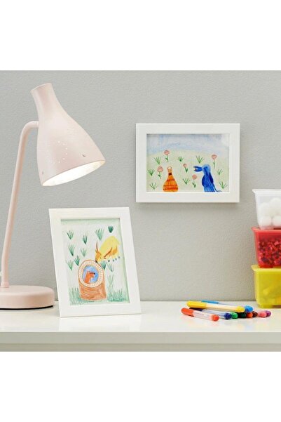 IKEA Fiskbo A5 Resim Çerçevesi 13x18 Cm Beyaz