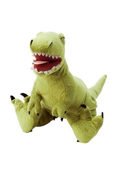 IKEA Plush Toy Green Dinosaur Soft Toy 44 Cm Dinosaur Dukkan Green Color