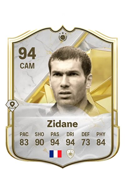 BERKANTTP بطاقة Zidane FC 25 Icon Fut