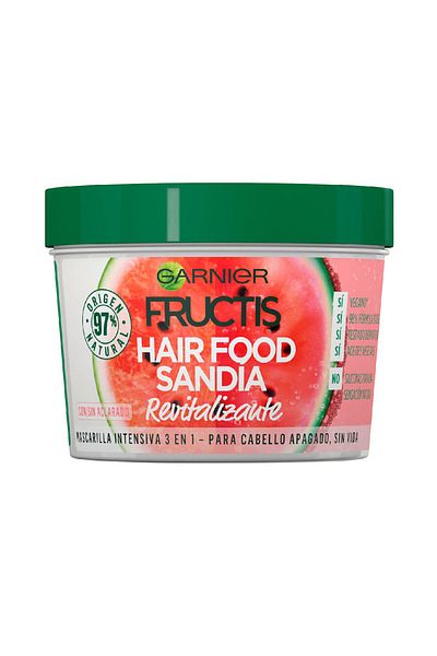 Garnier Fructis Haarnahrung Sandía Mascarilla Revitalizante Garnier 350 ml