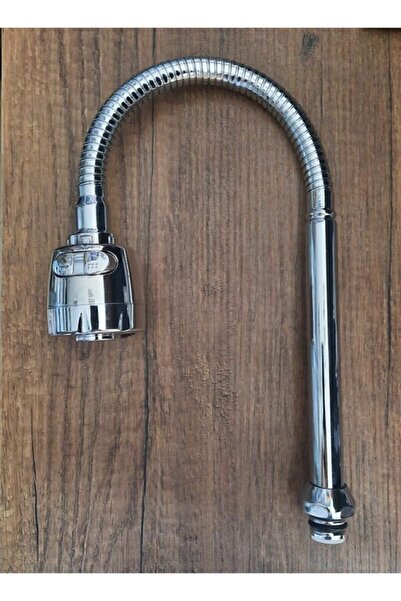 Genel Markalar Nanopro Beyaz Oynar Başlıklı Esnek Boru Çift Fonksiyonlu Mutfa...