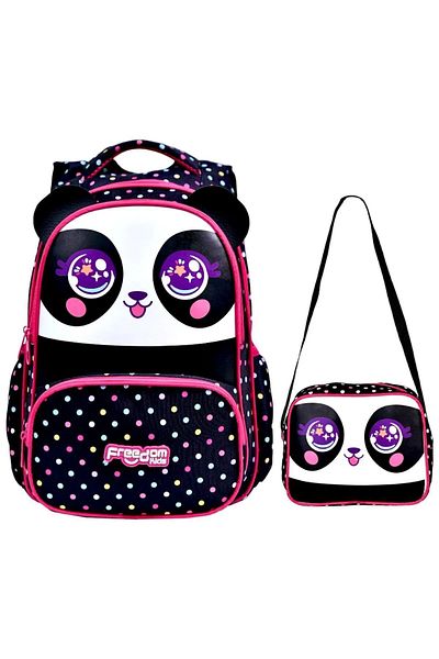 Alanç Gift Imprimat personalizat - Rucsac și cutie de prânz pentru școala primară cu suport pentru spate impermeabil și ortopedic pentru fete