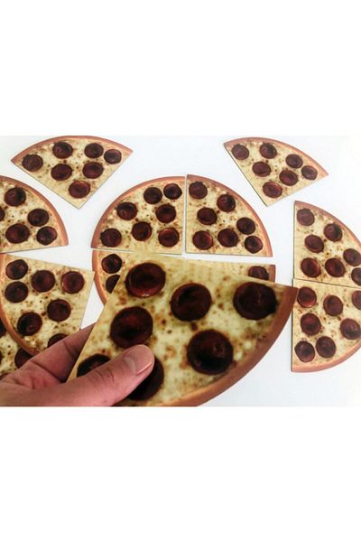Okhool Magnet Pizza Fraction Model