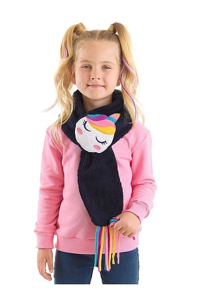 Denokids Sötétkék Unicorn plüss gyereksál