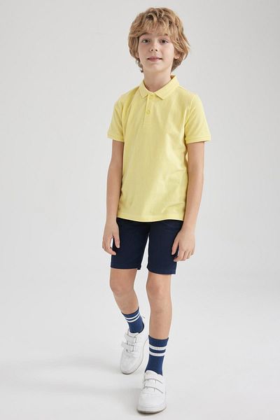 DeFacto Chlapecké tričko Pike Basic s krátkým rukávem Polo K1689a623sm
