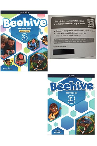 OXFORD UNIVERSITY PRESS Beehive 3 Student Book with Online Practice + Workbook