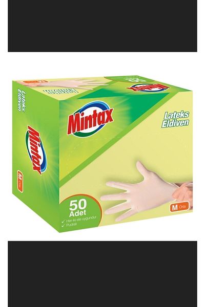 Mintax Latex Gloves 50pcs