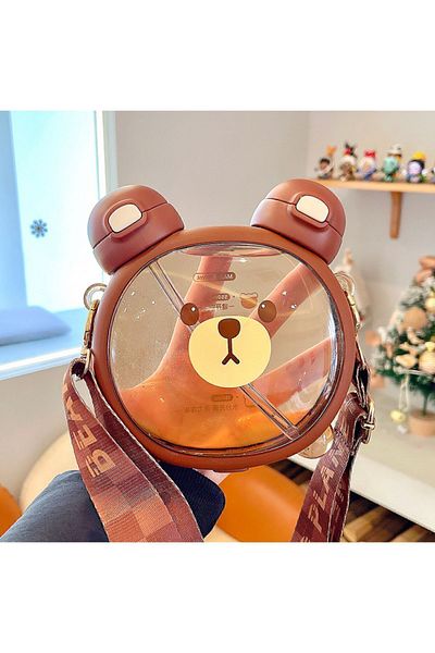 Luca Mia 750 ml Cute Teddy Bear Figured Water Bottle