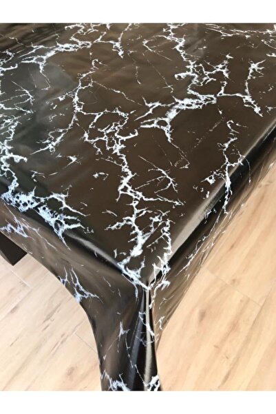 yukselhalimefrusat مفرش طاولة مبطن بالقماش الزيتي PVC