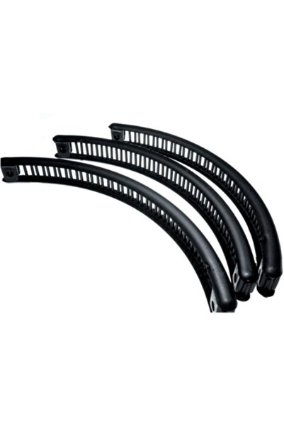 Classy 3'lü Büyük Boy Muz Toka, Taraklı Muz Toka (15 Cm)