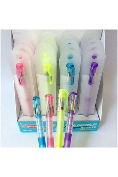 Mikro Mk-7301 Erasable Gel Ballpoint Pen Mk7301 (1 Piece)