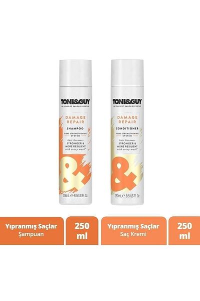 Toni&Guy 250 ml Hair Care Conditioner - Shampoo for Damaged Hair