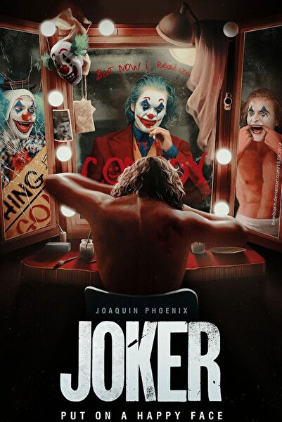 Hayal Poster Joker JKR1000 Retro Poster Tablo