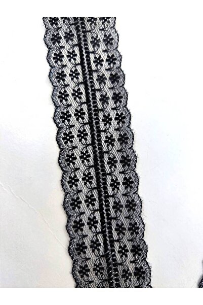 FASHİON DANTEL جبر دانتيل قوي من النايلون بطول 5 أمتار - نمط متوسط بطول 5 سم (يمكن تقسيمه إلى اثنين)