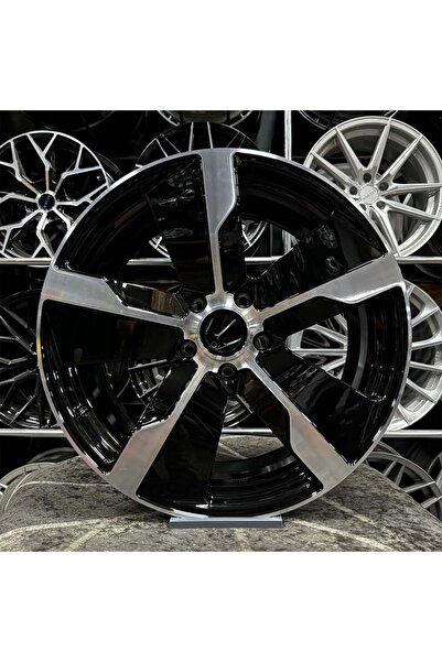 kormetal 21 inç 5x130 PORSCHE MACAN ÖN 9.5 ARKA 11.5 OFSET Siyah Elmas Kes