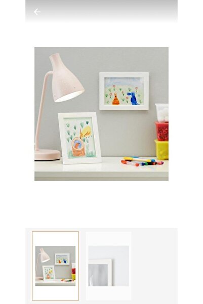 IKEA Fıskbo Çerçeve Beyaz