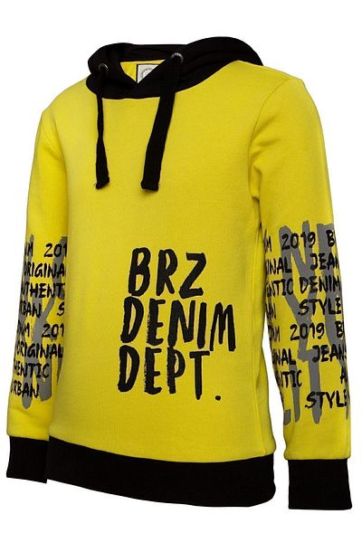 BRZ KIDS Hanorac cu glugă pentru băiat cu imprimeu