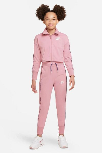 Nike Sportswear Tracksuit Pink Girl's Tracksuit Set Pink