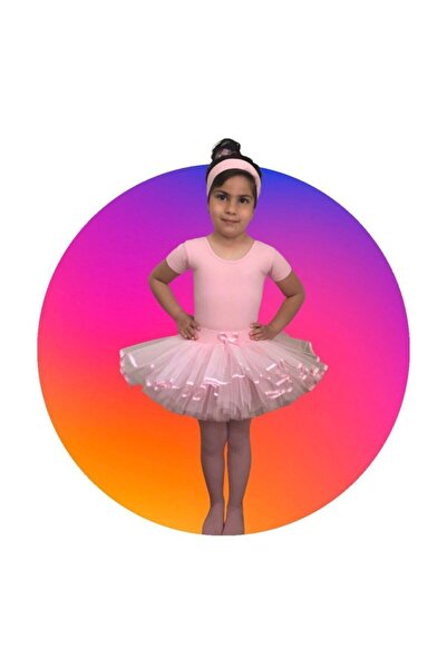 Yıldız Bale Kostüm ve Spor Ürünleri Κοντομάνικο μαγιό μπαλέτου με βιάλη πλάτη...