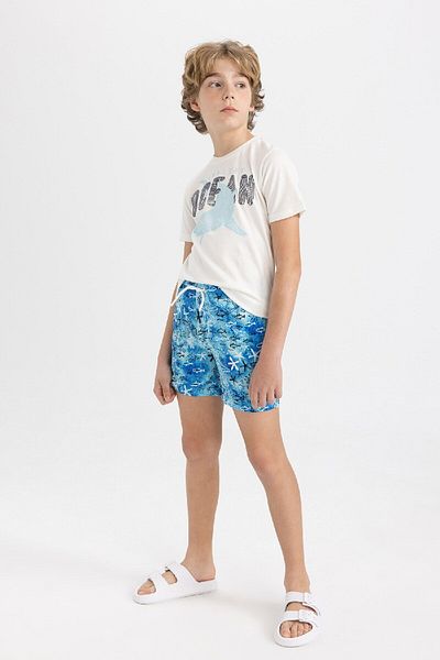 DeFacto Gemusterte Badeshorts für Jungen – C3190a824hs