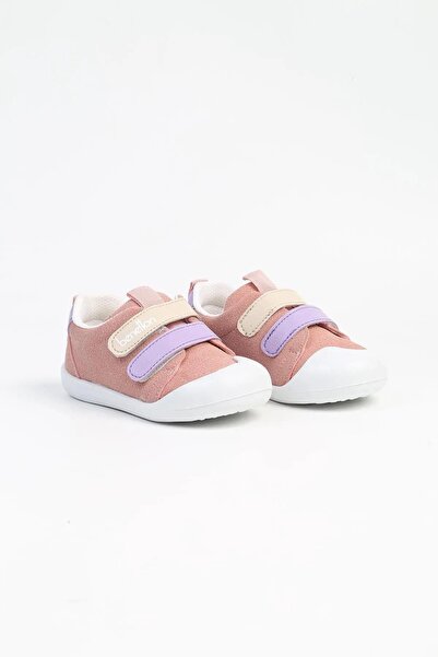 Benetton Bn-31170 Powder Color Velcro Baby Shoes