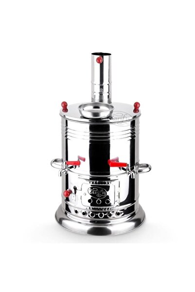 Genel Markalar Zarif Çift Musluklu Semaver