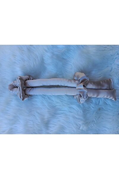 elvin aksesuar Pudra Renk Saten Isısız Saç Şekillendirici Saç Sosisi Toka Seti