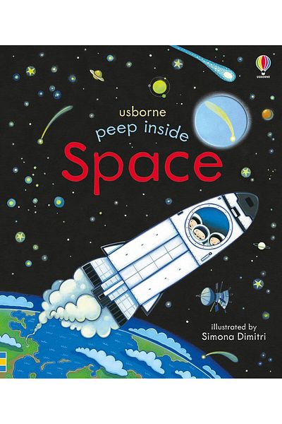 Penguin Books Anna Milbourne Pepp Inside Space - Designed Knitted Plaque Book