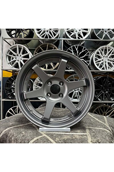 arceo 17 inç 4x108 VOLK T37 65.1 GÖBEK Gun Metal Jant Modeli Peugeot  Uyumlu