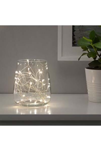 IKEA Dekoratif Led Aydınlatma Zinciri Gümüş 5 Metre