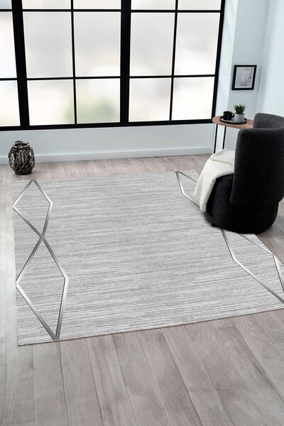 Bir Aksesuar Dijital Baskılı Yıkanabilir Dot Taban Kaymaz Halı Yolluk Mutfak ...