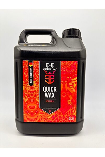 EE CUSTOM CAR E&E Custom Car Quıck Wax Hızlı CİLA 5 Litre