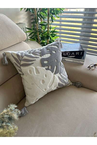 en gözde home غطاء كيرلينت مطرز باللؤلؤ