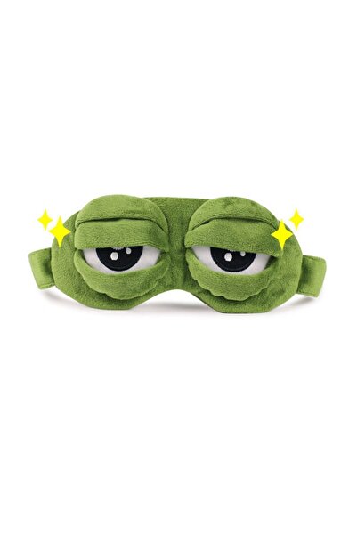 Aksh Naruto Sevimli Kurbağa Uyku Maskesi 3 Boyutlu Uyku Ve Seyahat Işık Geçir...