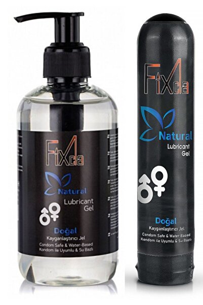FixCla Kayganlaştırıcı Jel Natural 250 Ml Ve Natural 125 Ml 2'li Set