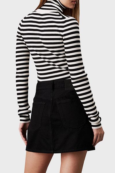 Calvin Klein Soft Textured Cotton Slim Fit Sweater - J20J 224225 Ybi