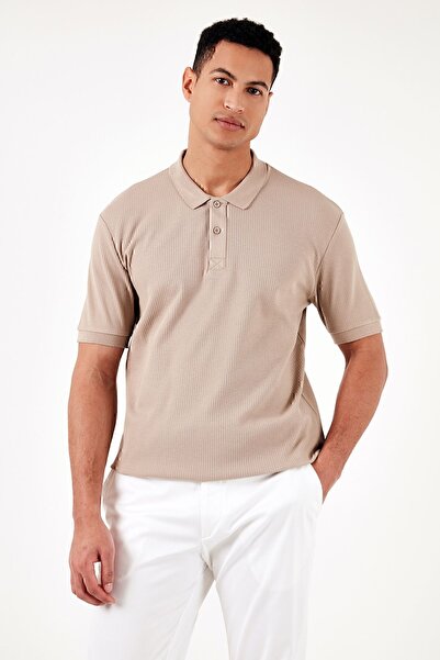 Buratti Ανδρικό μπλουζάκι πόλο μπλουζάκι από βαμβακερό λεπτό κουμπιά POLO T SHIRT5902281