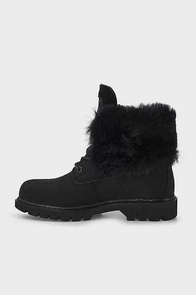 Cat Utah Fur Non-Slip Sole Leather Boots Women's Boots 015z101184