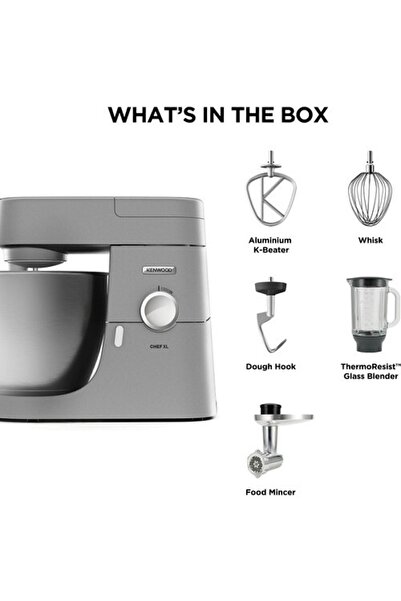 Kenwood Chef Xl Mutfak Şefi Kvl4170s + Kıyma Ve Blender Aparat Hediyeli