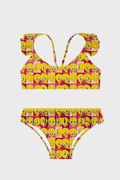 SLIPSTOP Uccello Ruffled Easy-Drying UV-Proof Bikini Girl Child BIKINI SB2311050118